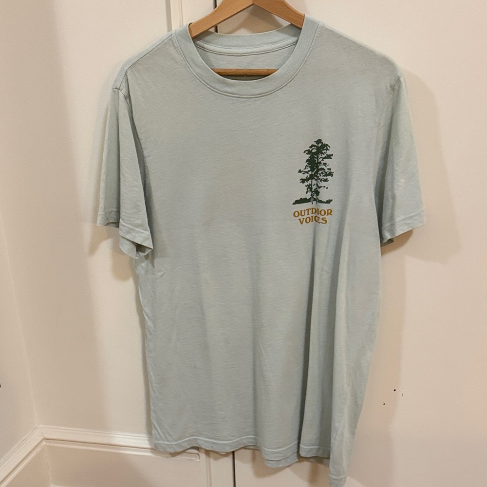 Outdoor Voices Sky Blue Men's Tee